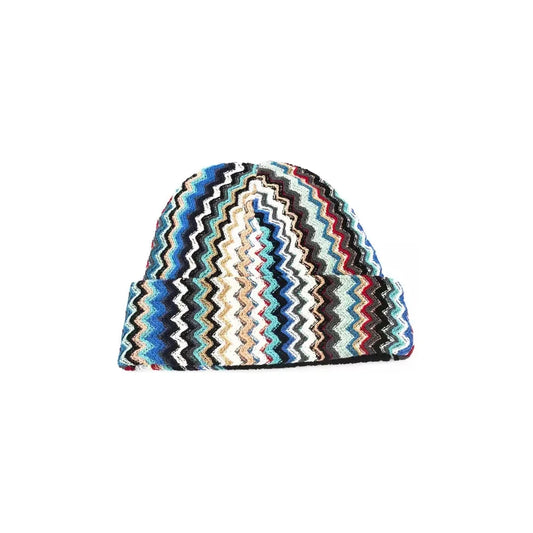 Missoni Multicolor Wool Men Hat MI-22438-UNI