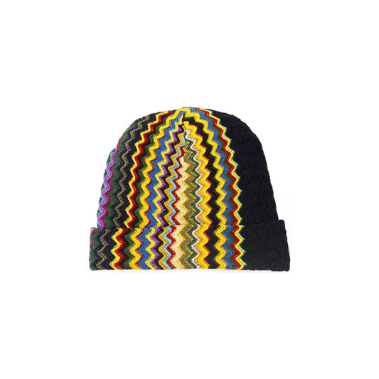 Missoni Multicolor Wool Men Hat MI-22439-UNI