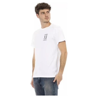 Bikkembergs White Cotton Men's T-Shirt