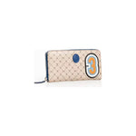 Trussardi Beige Leather Men Wallet Wallet Trussardi Light Gray