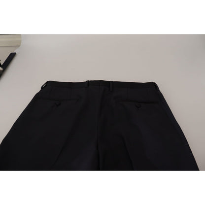 Dolce & Gabbana Black Wool Men Formal Pants