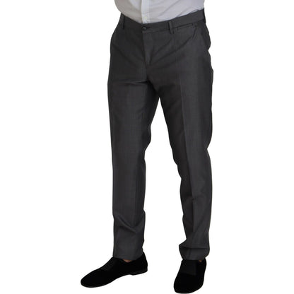 Dolce & Gabbana Gray SICILIA 3 Piece Slim Fit Suit