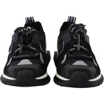 Dolce & Gabbana Chic Sorrento Slip-On Sneakers in Monochrome Dolce & Gabbana Black