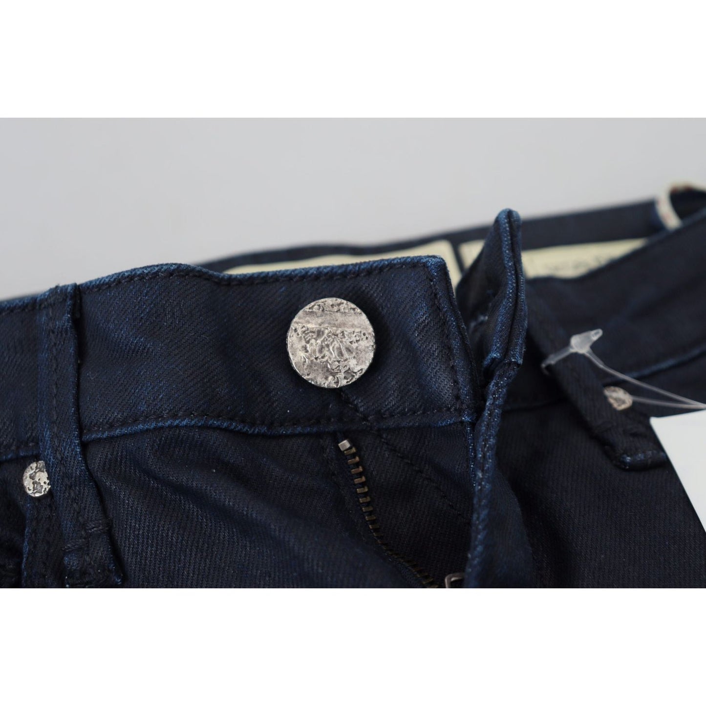 Acht Blue Cotton Low Waist Slim Fit Women Casual Denim Jeans PAN71822- 26