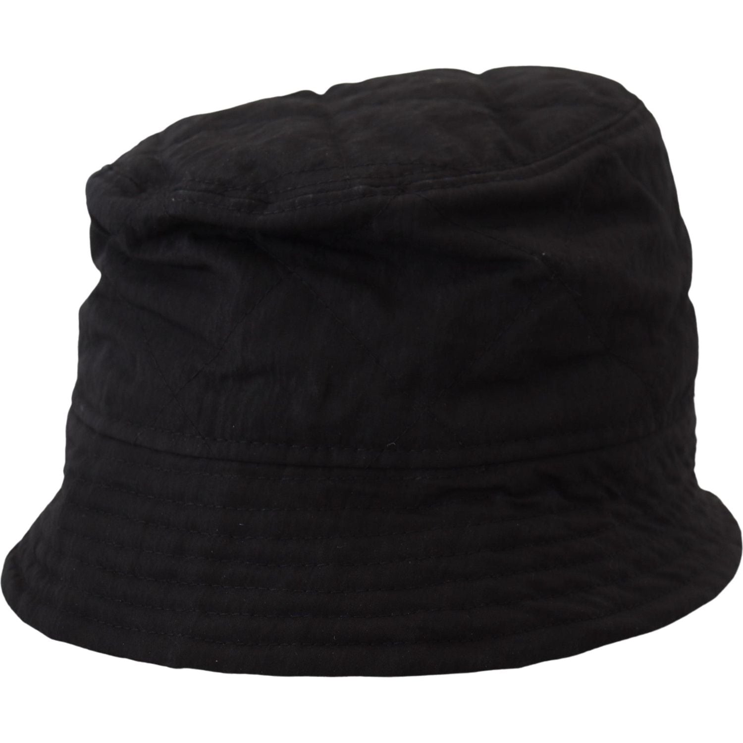 Dolce & Gabbana Black Nylon Women Bucket Cap Hat