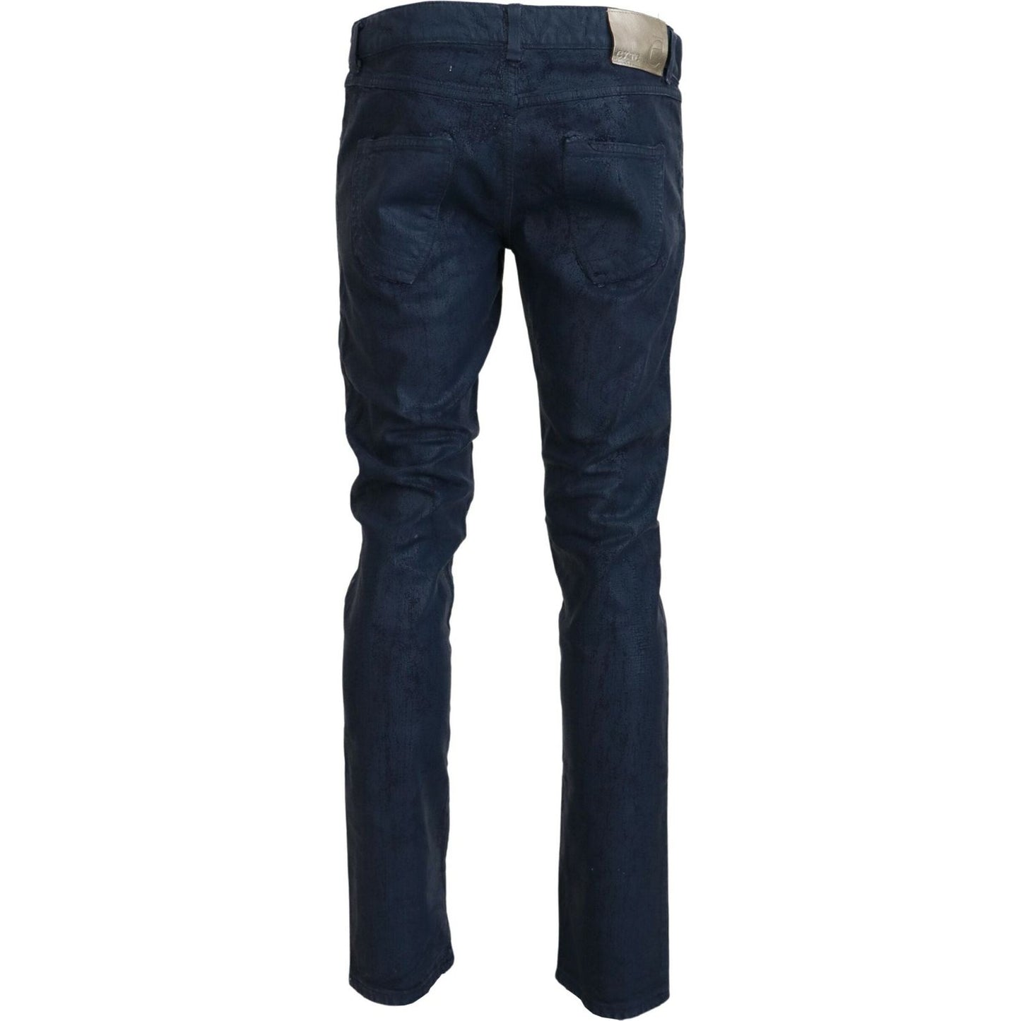 Exte Blue Cotton Tapered Slim Fit Men Casual Denim Jeans PAN74682-48