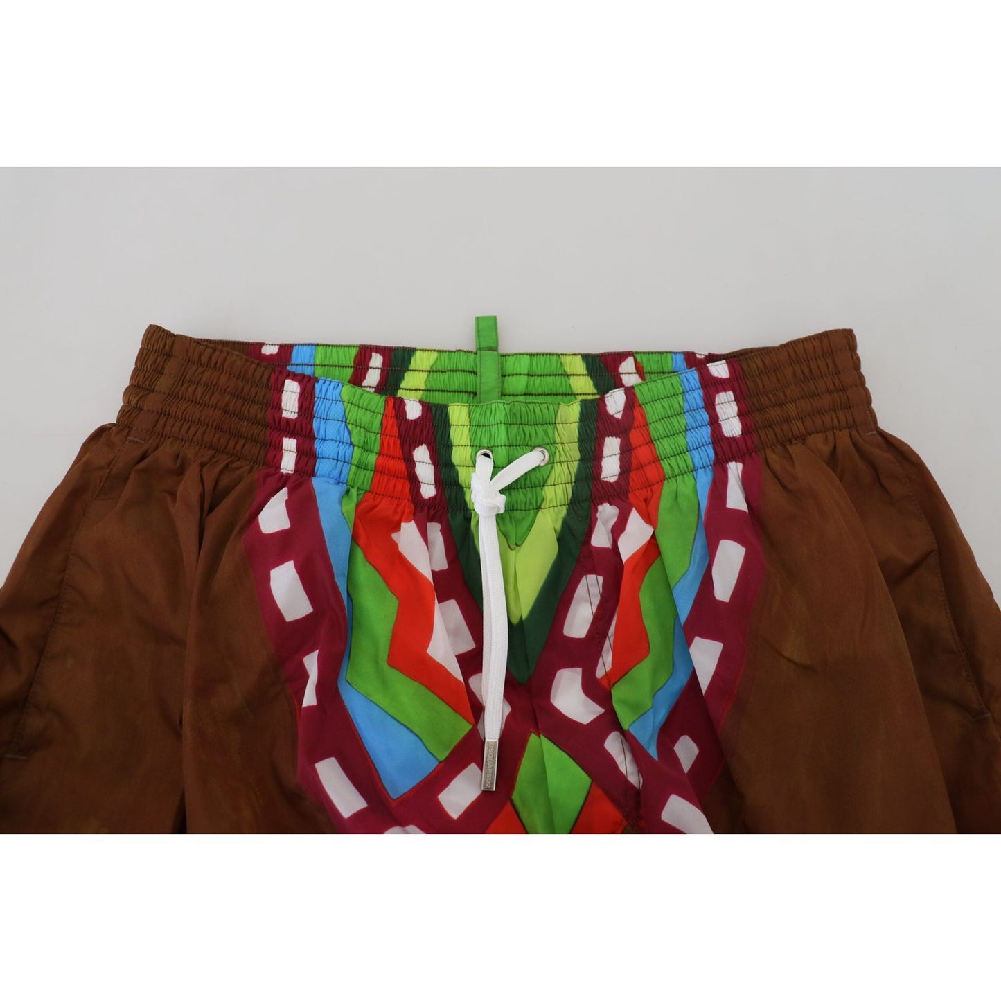 Dsquared² Multicolor Printed Men Beachwear Shorts Swimwear BIK1651 - 48