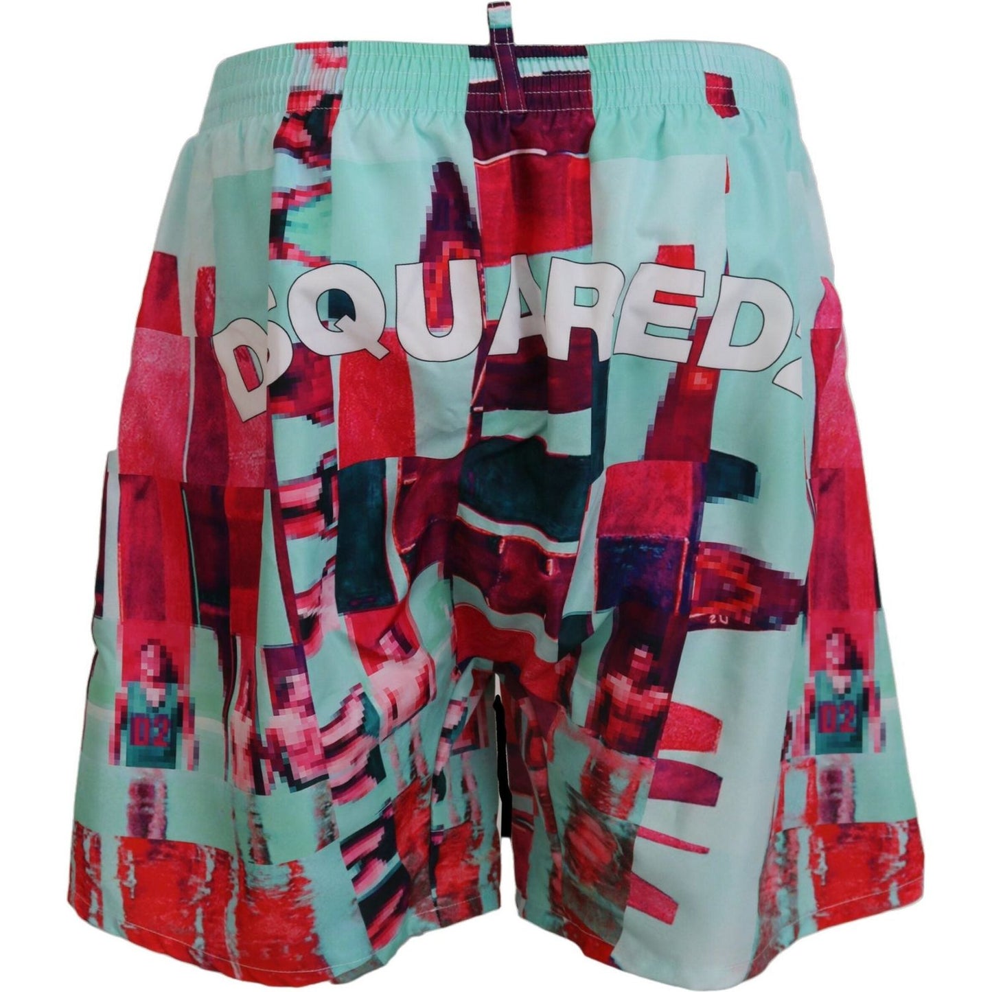 Dsquared² Multicolor Printed Beachwear Shorts Swimwear BIK1654 - 48