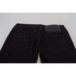 Acht Black Low Waist Slim Fit Cotton Denim Jeans PAN72698-26