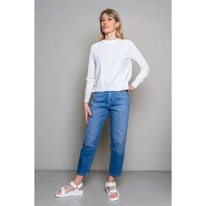 Don The Fuller Blue Cotton Women Jeans