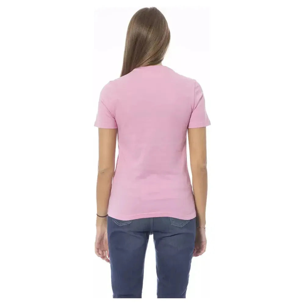 Baldinini Trend Multicolor Cotton T-Shirt