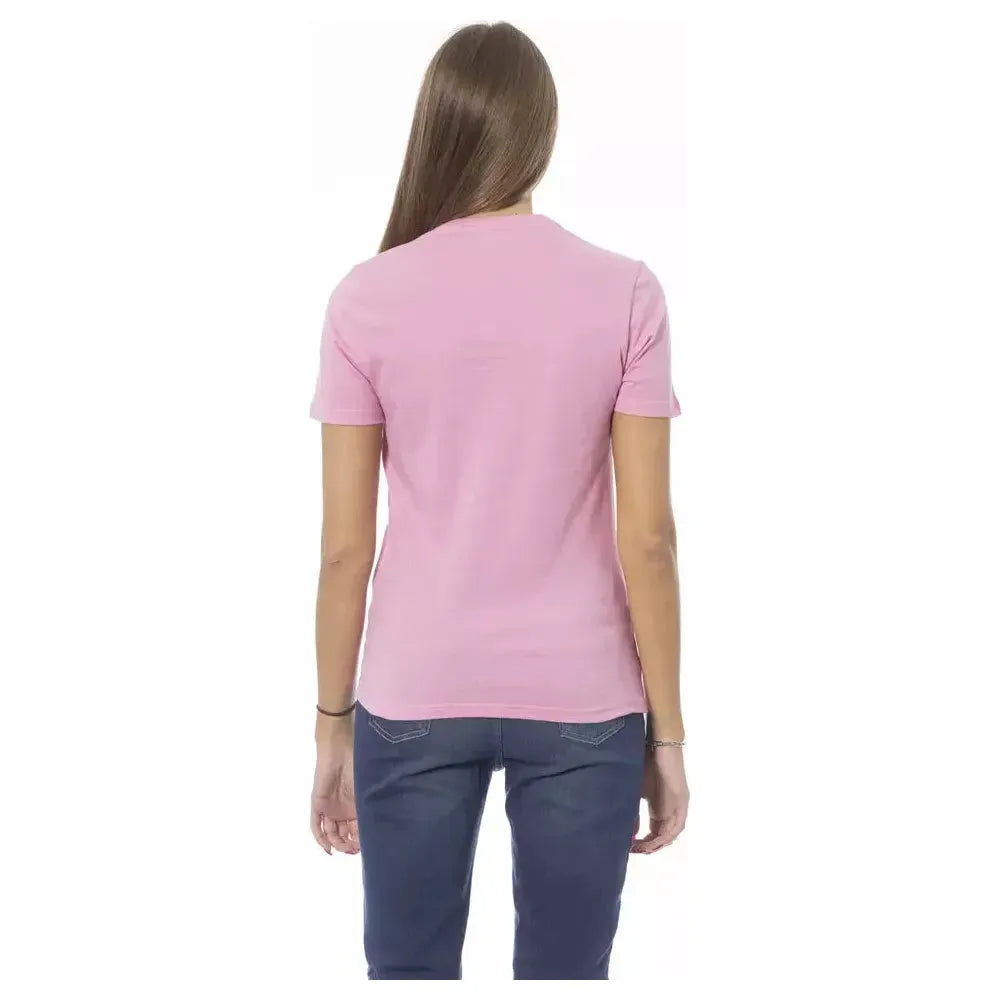 Baldinini Trend Multicolor Cotton T-Shirt