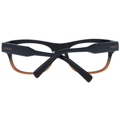 Ermenegildo Zegna Brown Plastic Glasses (Frames)
