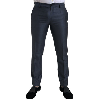 Dolce & Gabbana Blue 2 Piece Double Breasted MARTINI Suit