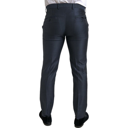 Dolce & Gabbana Blue 2 Piece Double Breasted MARTINI Suit