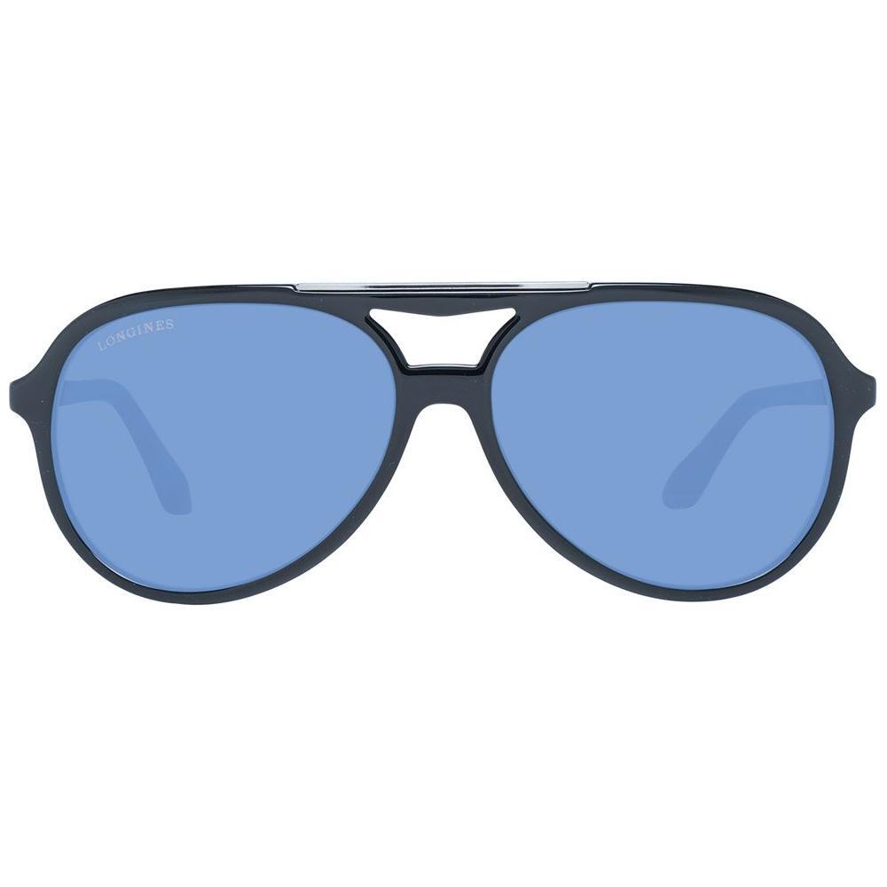 Longines Black Men Sunglass
