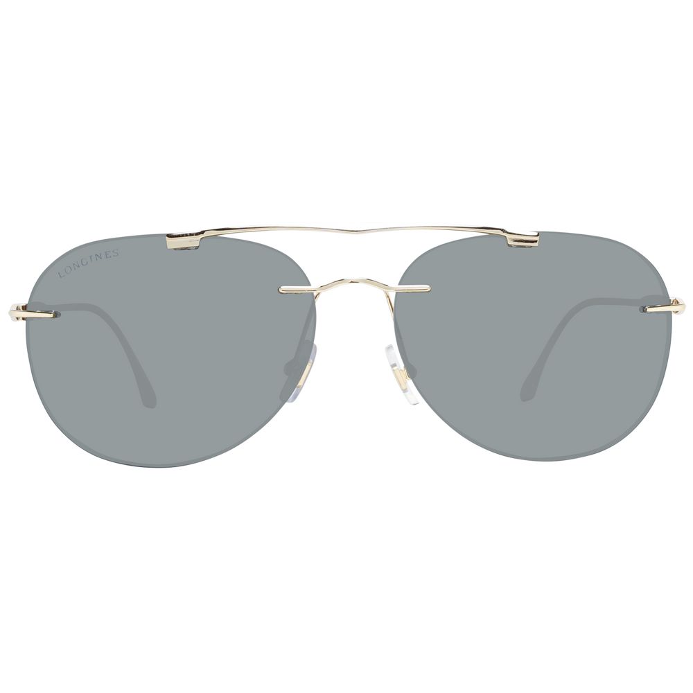 Longines Gold Metal Sunglasses
