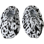 Dolce & Gabbana Chic Monochrome Slip-On Flats Dolce & Gabbana Gray