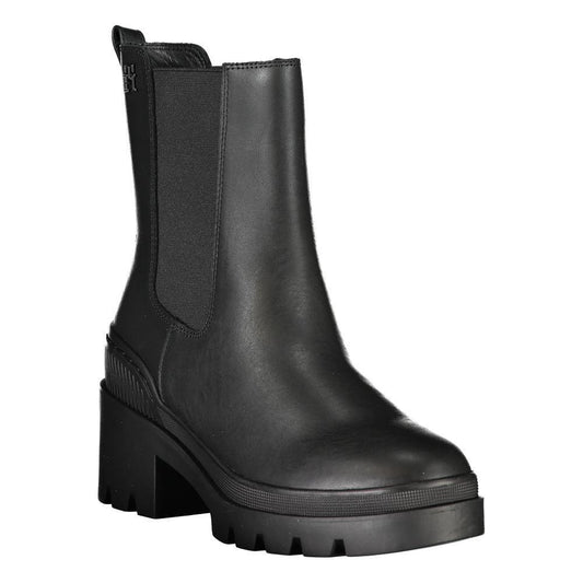Tommy Hilfiger Chic Side Elastic Ankle Boots with Logo Detail TO-26829-EU37/US7-FBB-284