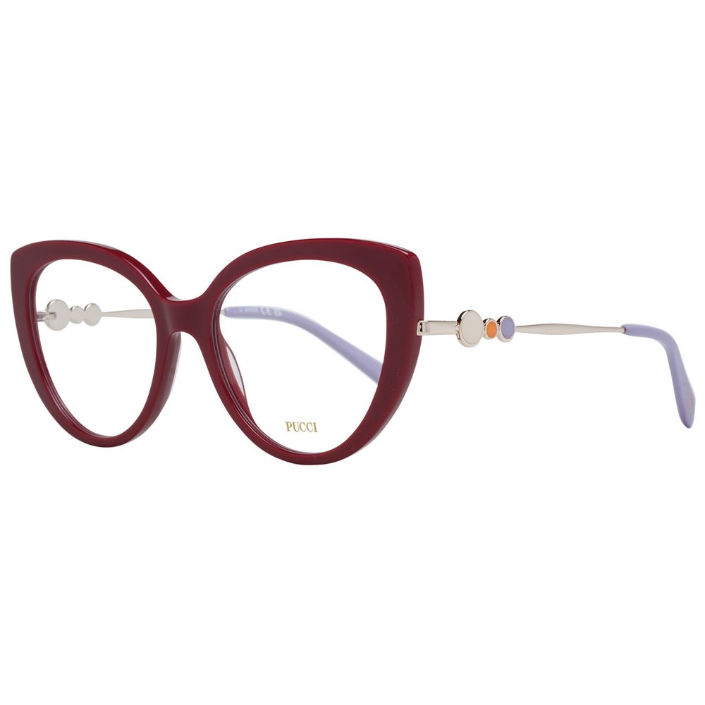 Emilio Pucci Multicolor Plastic Glasses (Frames)