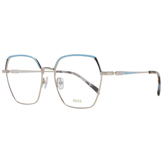 Emilio Pucci Gold Metal Glasses (Frames)