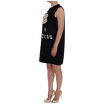 Dolce & Gabbana Black I AM A PRINCESS Crystal Shift Dress DR1053-7