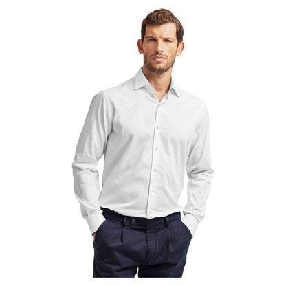 Ballantyne White Cotton Men's Shirt