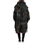 Dsquared² Green Hooded Goth Camouflage Print Parka Coat Jacket JKT3530-38