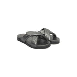 Cerruti 1881 Gray Lambskin Women Sandal CE-24537-EU38/US8