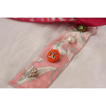 Dolce & Gabbana White Sartoria T-shirt Button Wide Collar Top MAN T-SHIRTS