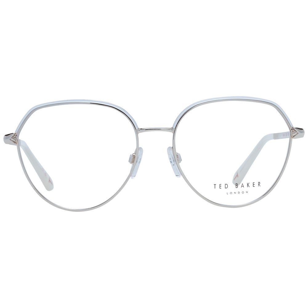 Ted Baker White Metal Glasses (Frames)