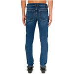 Diesel Blue Cotton Jeans & Pant Diesel Dark Slate Gray