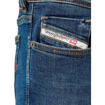 Diesel Blue Cotton Jeans & Pant Diesel Dark Slate Gray