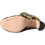 Dolce & Gabbana Brown Giraffe Velvet Leather Boots Shoes LA11142-36