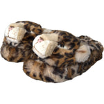 Dolce & Gabbana Brown Tiger Slippers Flats Sandals Shoes LA10969-36