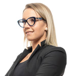 Emilio Pucci Blue Women Glasses Frame