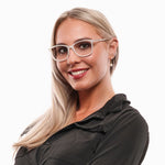 Swarovski White Women Glasses Frame