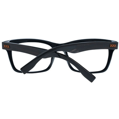 Ermenegildo Zegna Black Plastic Glasses (Frames)