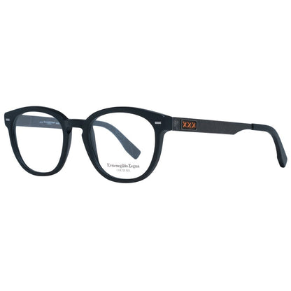 Ermenegildo Zegna Black Plastic Glasses (Frames)