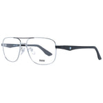 BMW Silver Men Glasses Frame