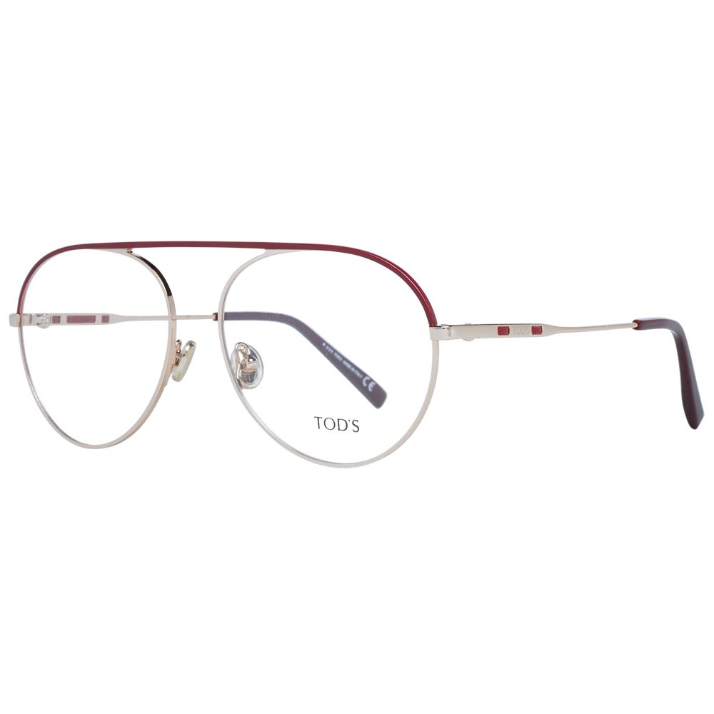 Tod's Red Metal Glasses (Frames)