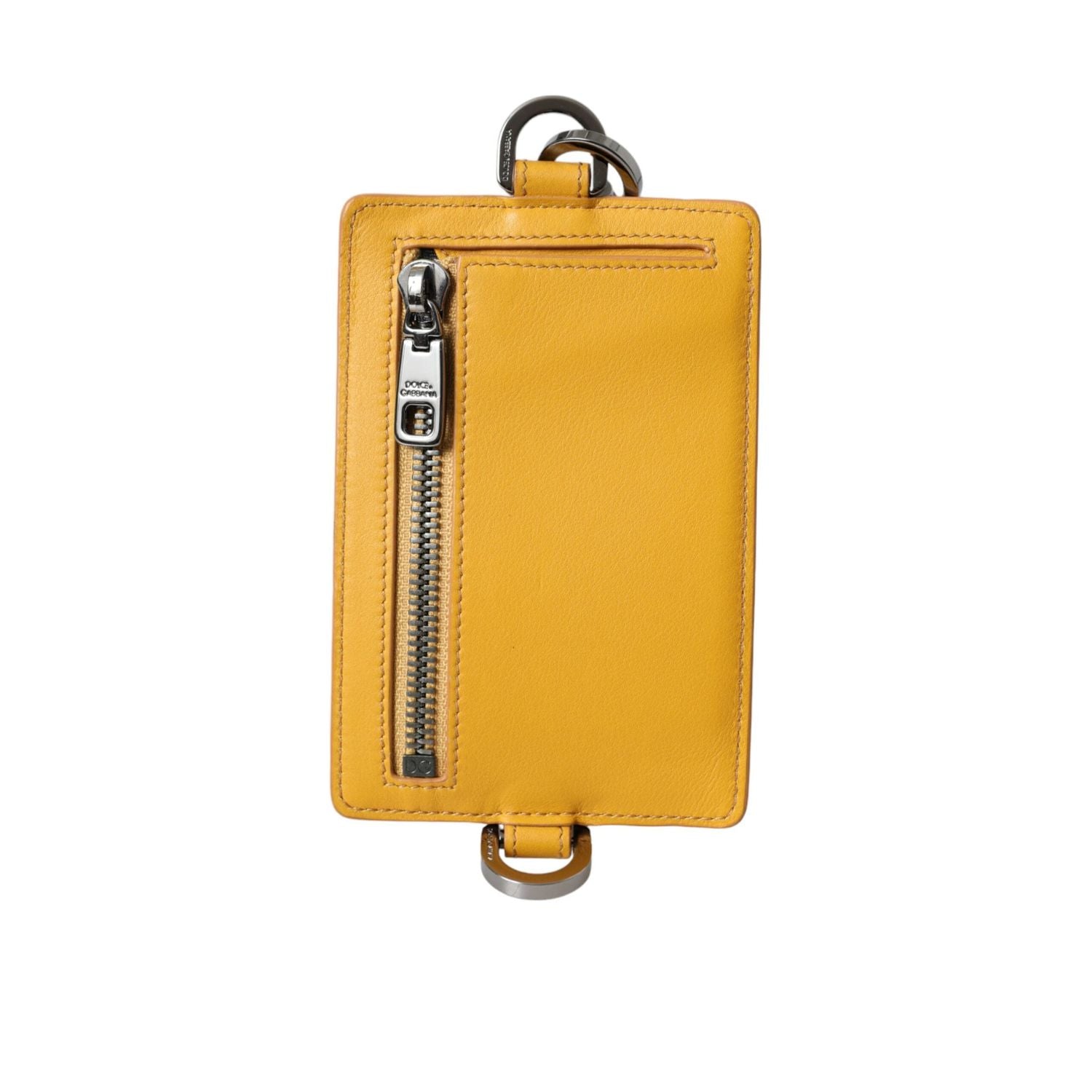 Front view with bag zipped and handles upright.