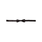 Dolce & Gabbana Brown Fantasy Silk Adjustable Neck Men Papillon Bow Tie FT3899