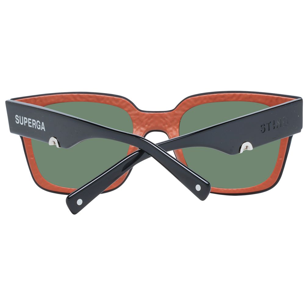 Sting Black Acetate & Plastic Sunglasses