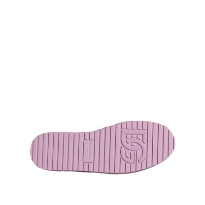 Dolce & Gabbana Multicolor Canvas Floral Espadrilles Sneakers Shoes