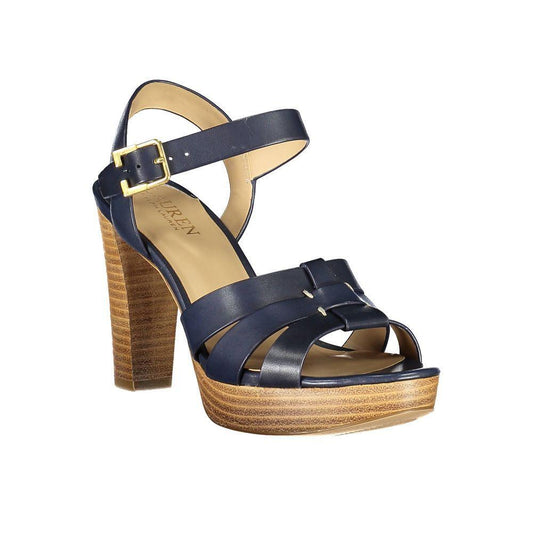 Ralph Lauren Blue Leather Sandal RA-19547-40-FBB-309