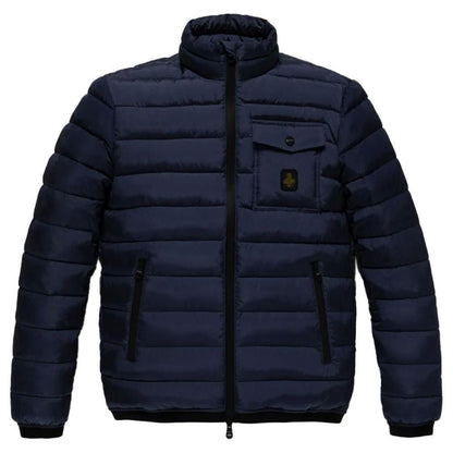 Refrigiwear Blue Nylon Men Jacket