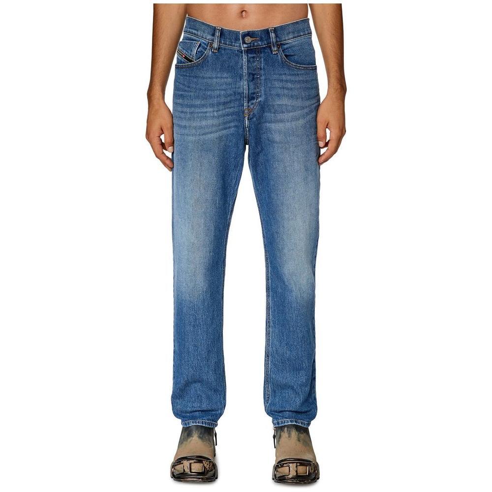 Diesel Blue Cotton Jeans Denim