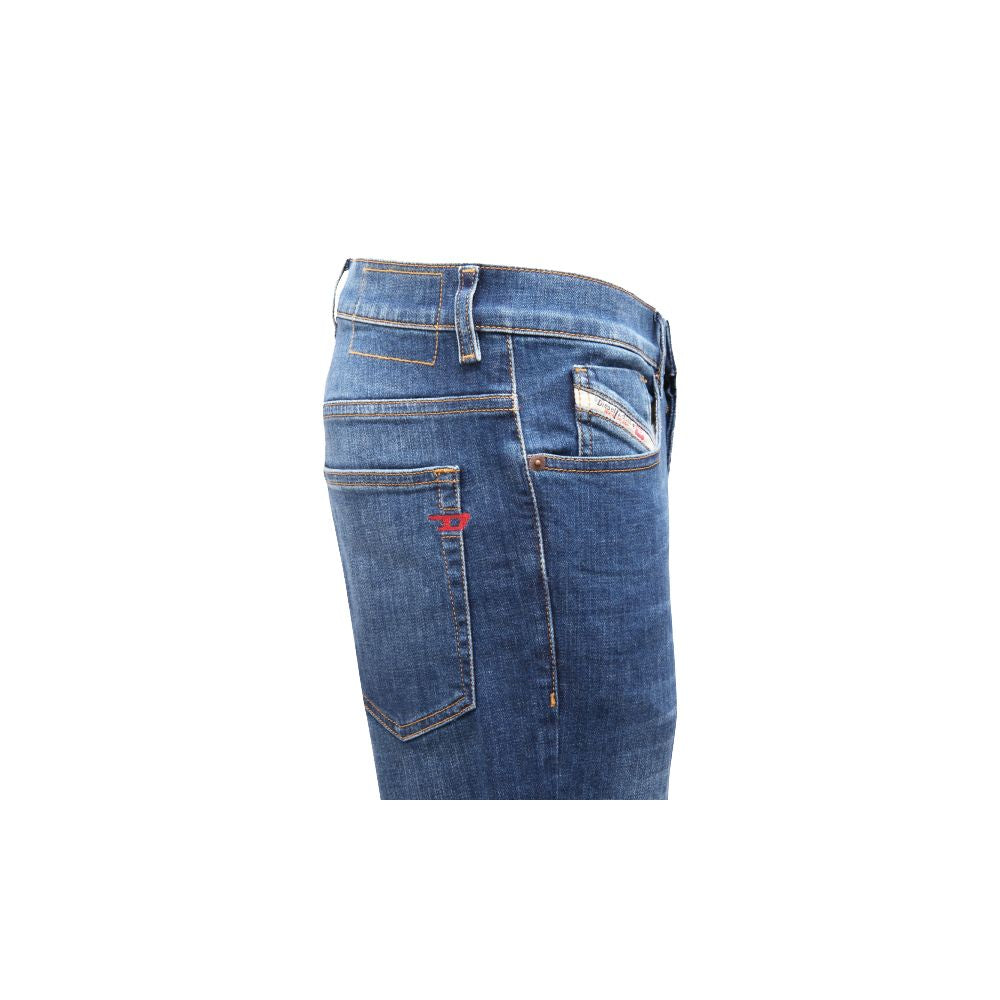 Diesel Blue Cotton Jeans Denim