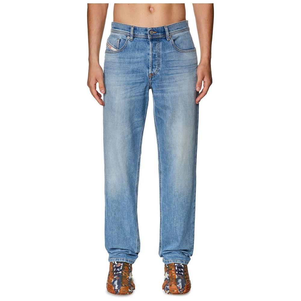 Diesel Blue Cotton Jeans Denim